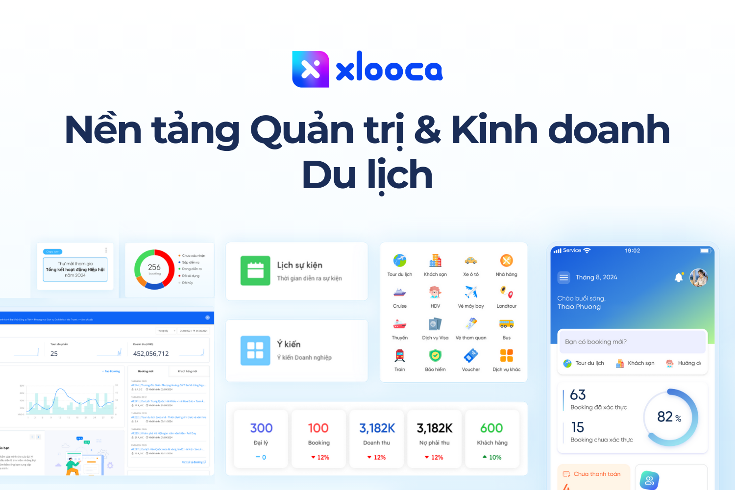 xlooca - Nen tang quan tri va kinh doanh du lich